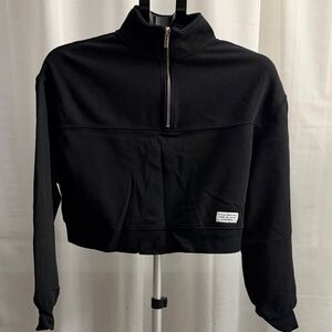 H&M Black Half-Zip Women's Jacket